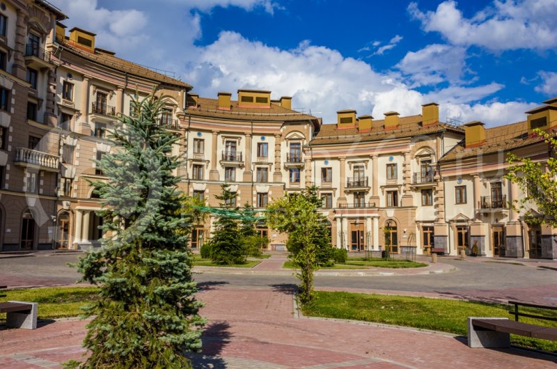 Фасад Горки Город, апартаменты, Красная поляна